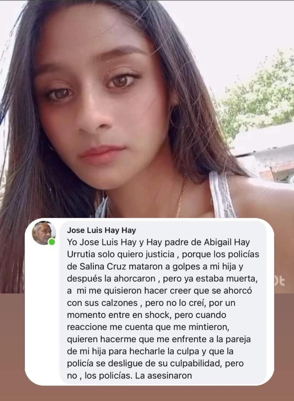 Padre De Abigail Hay Urrutia Exige Justicia Por El Asesinato De Su Hija